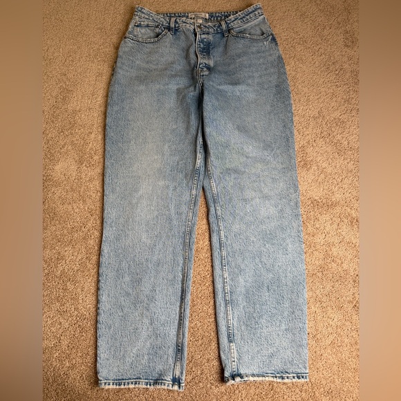 Abercrombie & Fitch Denim - Abercrombie & Fitch The Dad High Rise Jeans Size 31 / 12 Curve Love
